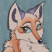 Arctic + red fox hybrid (Gift)